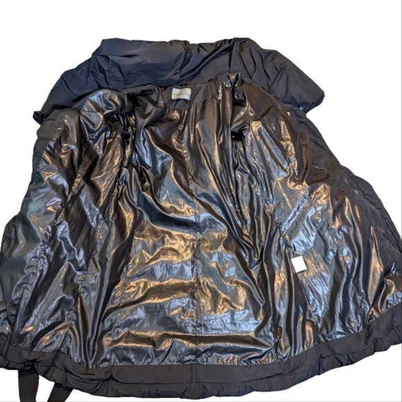 Diana Rosh/ NYC Charm Furs 3/4 Black Puffer Coat/No Hood...Size Large - Picture 6 of 8